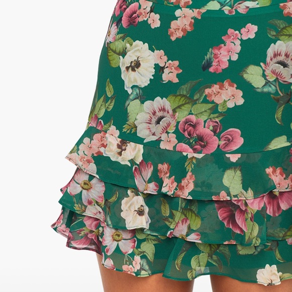 Bardot RAH RAH SKIRT IN GRPHC FLRL - Picture 8 of 10